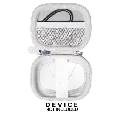 Case for Ltinist BX27 Wireless Earbud, Bluetooth 5.4 Headphones IP7 Waterproof Sport (Smoke White) - color: Smoke white