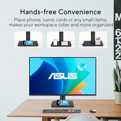 ASUS 24” (23.8-inch viewable) 1080P VA249HG Eye Care Monitor – IPS, Full HD, 99% sRGB, Frameless, 120Hz, Adaptive-Sync, 1ms, HDMI, VGA, Low Blue Light, Flicker Free, Wall Mountable, 3 yr Warranty - style: 24" 120Hz 99% sRGB