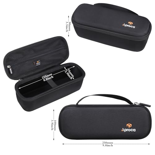 Aproca Case Compatible with BolaButty Bluetooth Speaker, Portable Bag for Accessories -Black (Case Only) - color: Black