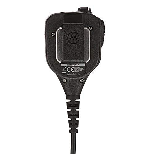 Motorola PMMN4065A Remote Speaker Microphone with Impres Audio (Black) - color: PMMN4065A