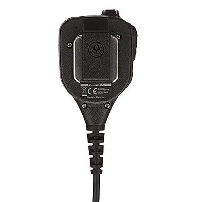 Motorola PMMN4065A Remote Speaker Microphone with Impres Audio (Black) - color: PMMN4065A
