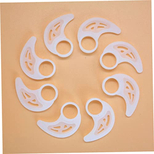 10pairs Silicone Earphone Clips Anti-Lost Ear Hooks for Sports Headphones Lightweight and Comfortable Ear Fins for Running Cycling and Fitness Activities