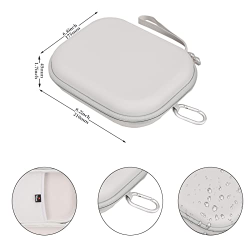 Mchoi Hard Portable Case for JBL Tune 500BT / 510BT / 520BT On-Ear Wireless Bluetooth Headphone, Grey - color: Grey
