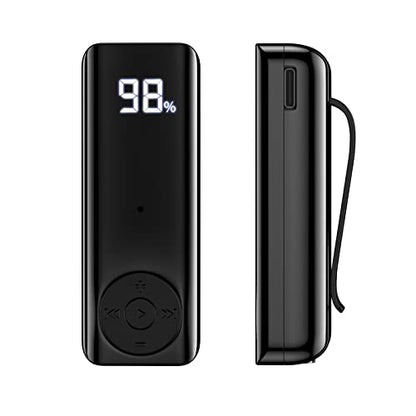 Bluetooth 5.2 Adaptor for Wireless Headphones, 60H Battery Life Bluetooth Receiver with LED Digital Display & Noise Cancelling Mic, Wireless Audio Receiver for Speakers, Car/Home Stereo - color: Receiver