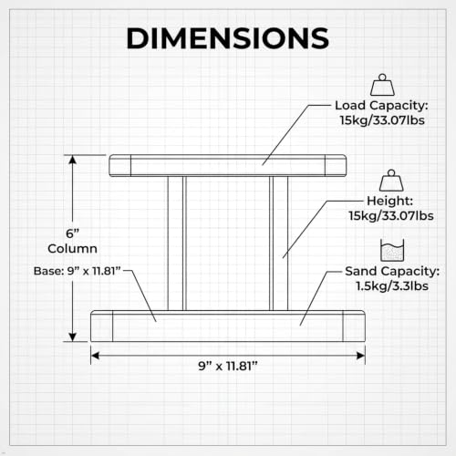 1 Pair Universal Wood Design Speaker Stands, Premium Surround Sound Home Theater Audio Stands, Bookshelf Speakers or Studio Monitors Stands (6" - Yellow Sandalwood)