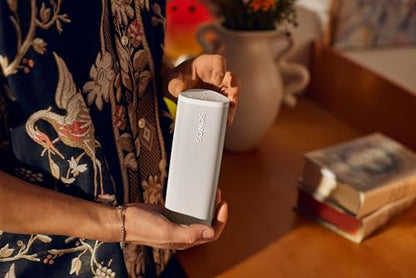 Sonos Roam 2 - 화이트 - 휴대용 방수 블루투스 스피커 - color: 화이트.