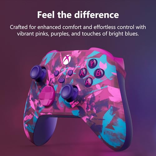 Xbox Wireless Gaming Controller | Heart Breaker Special Edition | Consoles, PCs, TVs, mobile, and more | Textured Grip | Wireless, Bluetooth, USB-C Connectivity - style: Heart Breaker