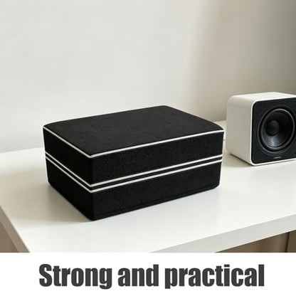 Sound Dampening Speaker Riser Foam - 4" Thick Audio Acoustic Noise Isolation Platform Pads Recoil Stabilizer For Studio Monitor, Subwoofer, Loud Speakers - size: 30.00X20.00X10.00CM