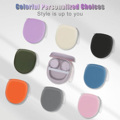Headphone Case for TALIX/JLab/Sony/JBL/TOZO/BERIBES Etc Headphones,Mauve - color: Mauve
