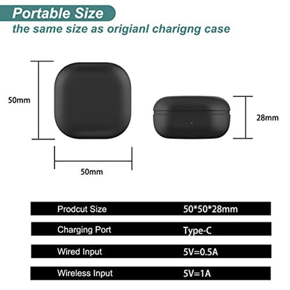 Charging Case for Samsung Galaxy Buds 2 Pro (SM-R510) Earbuds | Replacement Porable Headphone Charger Case Dock Station for Galaxy Buds 2 Pro