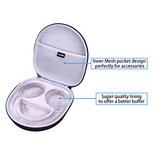 Case for Sony WH-CH720N/WH-CH520 Noise Canceling Wireless Headphones Gray | Hard Carrying Travel Case for Sony WH-CH720N/WH-CH520 Noise Canceling Wireless Headphones - color: Black+Gray