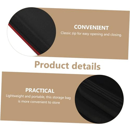 Portable Mic Storage Case with Zipper for Dual Microphone