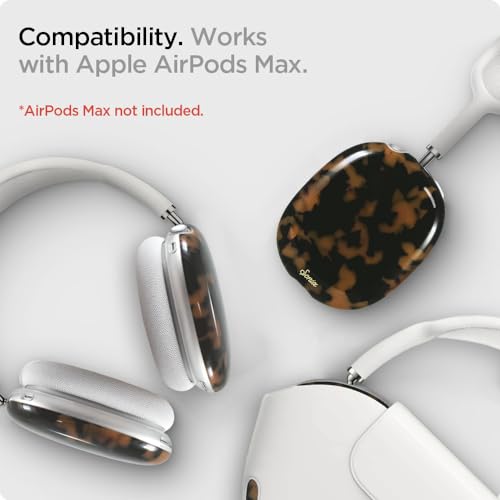 Sonix Protective Case Cover for AirPods Max Headphones | Brown Tort - color: Brown Tort