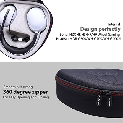 LTGEM Hard Case for Sony INZONE H3/H5/H7/H9 Gaming Headset | Travel Protective Carrying Bag