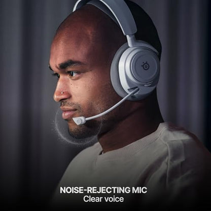 SteelSeries Arctis Nova 7P Wireless Gen 2 Gaming Headset - Real-Time App Control, 50+ HR Play, Neodymium Magnetic Drivers, Mix 2.4GHz/Bluetooth, PS5, PS4, PC, Switch 1/2, Mobile - Black - color: Black, style: PlayStation | PC