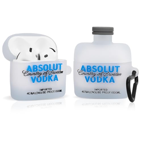 Cute Case for AirPods 4th Generation, for AirPods 4 Wireless Earbuds, XMBYGY Silicone Cartoon Charging Case Shockproof Protective Headphones Cover with Carabiner for Man Woman Teen - color: FTJ
