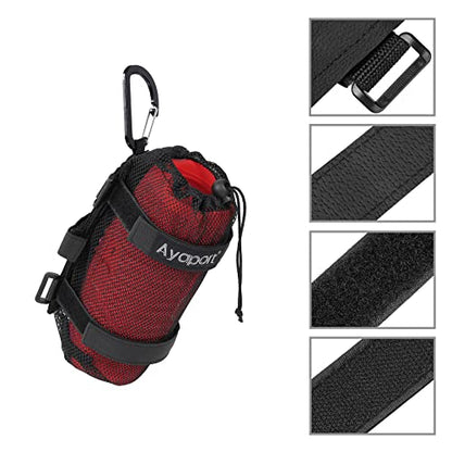 Ayaport Speaker Mount Holder Golf Cart Speaker Strap Fits Most Portable Sound Bar Round Cylindrical Speakers Radio, Golf Cart Accessories Applicable to Railing, Frame, Bike Handlebar (Medium) - size: Medium