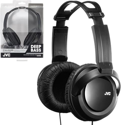 JVC Full Sized Over Ear Headband Over Ear Full Size Headband Black (HARX330)