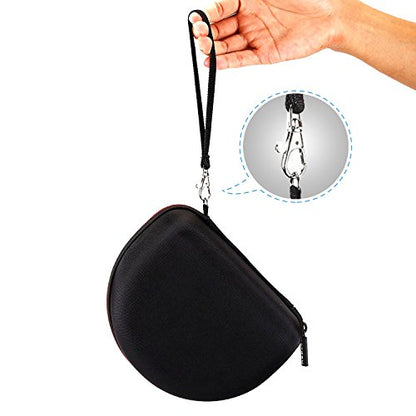 Case for Sony MDR7506 Professional Large Diaphragm Headphone Black | Hard Carrying Travel Case for Sony MDR7506 Professional Large Diaphragm Headphone - color: 2.Black