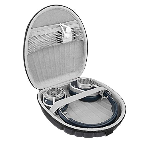 Geekria Shield Case for Foldable Headphones, Replacement Protective Hard Shell Travel Carrying Bag with Cable Storage, Compatible with Bowers & Wilkins PX7 S2/S3, Master & Dynamic MW65