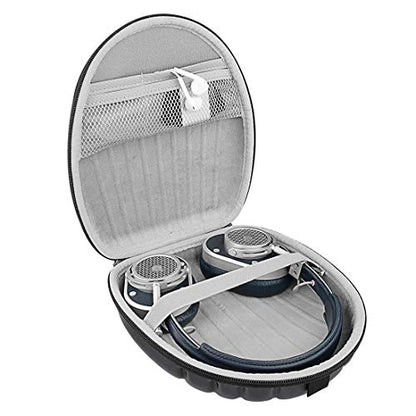 Geekria Shield Case for Foldable Headphones, Replacement Protective Hard Shell Travel Carrying Bag with Cable Storage, Compatible with Bowers & Wilkins PX7 S2/S3, Master & Dynamic MW65