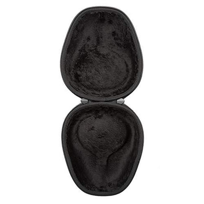 Knox Gear Universal Hard Shell Headphone Case | Plush velvet interior, 360-degree zipper closure, Fits 4-inch earcup models