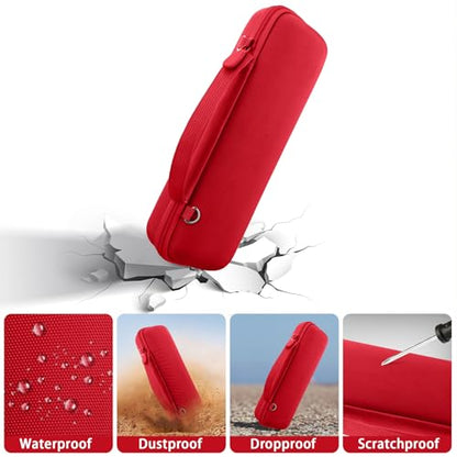 Hard Case for JBL Flip 7 Portable Wireless Bluetooth Speaker - color: Red Case