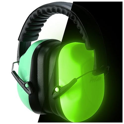 ProCase NRR 28dB Noise Reduction Ear Muffs, Foldable Adjustable Noise Cancelling Headphones - color: 1 - Luminous