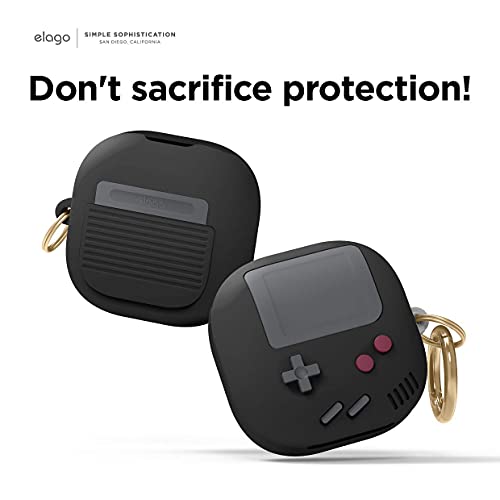 elago GB5 Case for Galaxy Buds FE, 2 Pro, 2, Pro, Live - color: Black