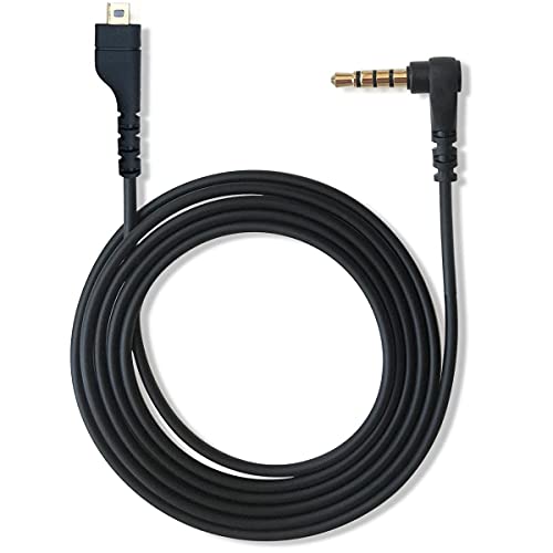QJYTH Audio Cable Compatible with Arctis3, Arctis 5/Pro Headset (1.5 m) | gold-plated corrosion resistance connectors,compatible with SteelSeries Arctis 3/5/7/Pro Gaming Headset - style: 3.5mm to min usb
