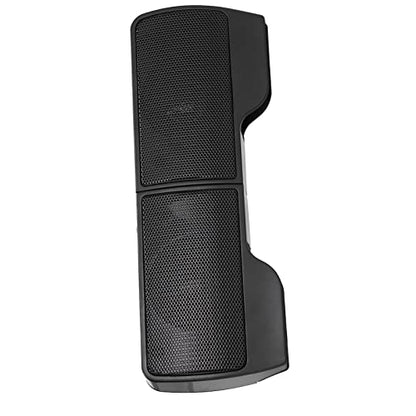 Zerodis Laptop Speakers, USB Powered Soundbar with Screen Clip, Stereo Computer Speaker for Monitor Desktop PC, Wired Mini Sound Bar with Passive Radiators, Plug and Play