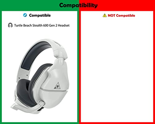 Cooling Gel Headset Earpads Replacement Headphone Ear Pads Compatible with Turtle Beach Stealth 600 Gen 2 PS5 PS4 Pro Wireless Gaming Headset