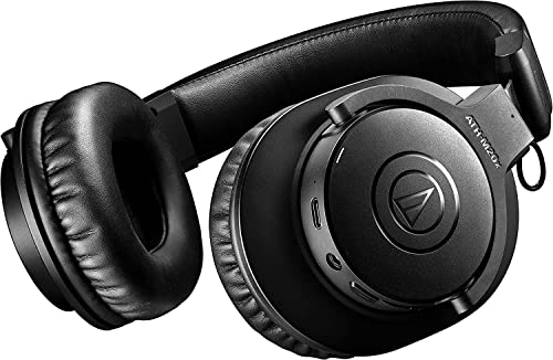 Audio-Technica ATH-M20xBT Wireless Over-Ear Headphones, Black - color: Black, style: Bluetooth Wireless