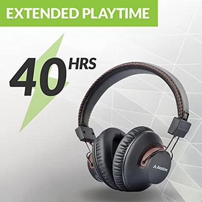 Avantree C519M - Clear Voice & Rich Background Sound, Low Latency Bluetooth Headphones with Mic & USB C Adapter for PS5 & Switch, Wireless Headset for PC Work & Gaming, 40H Playtime