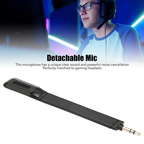 G733 Replacement Microphone, for G733 Headset Mic Replacement, 3.5mm Professional Clear Noise Reduction Microphone, Gaming Headset Mic