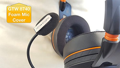 Global Teck Worldwide Foam Gaming Microphone Windscreen Covers 6pk I Compatible with Headphones by Turtle Beach Recon, Elite Pro, Sades SA708, Logitech Prodigy, Kotion G2000, 8740-06 - color: 6-pack