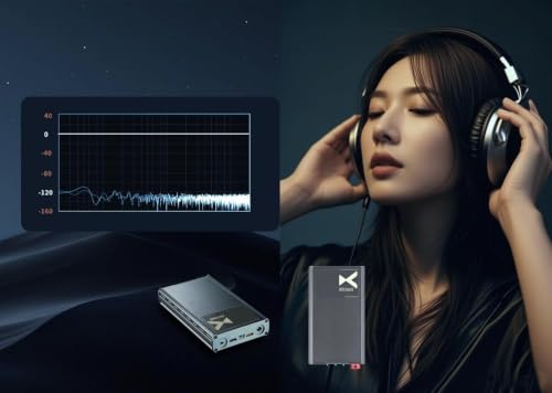 xDuoo XD05 Basic2 Portable HiFi DAC & Headphone Amplifier– 750mW Output, 32bit/384kHz DSD256 MQA 8X, Bluetooth 5.4 LE Audio, Replaceable Op-Amp, Desktop/Portable Mode (Grey)