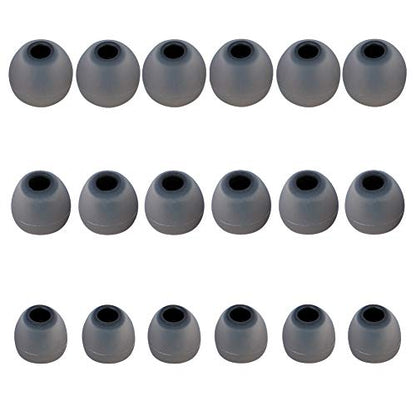 Silicone Earbud Tips Replacement Earbuds Cap Eartips Tips Eargels 9 Pairs S M L