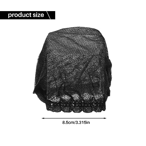 300Pcs Disposable Microphone Cover Mic Covers Mic Windscreen Protective for Handheld Microphone, Black, 500223938