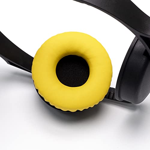 Ear Pads Headband Kit for Sennheiser HD25, HD250BT, HMD25, Yellow - color: Yellow