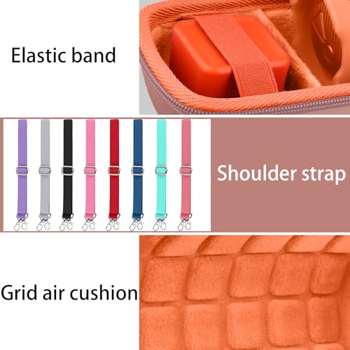 Hard Case for JBL Flip 7 Portable Wireless Bluetooth Speaker - color: Golden Oranger Case
