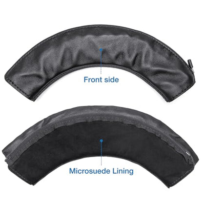 Luxury Lambskin Headband Cover Compatible with Focal Utopia, Clear MG, Stellia, Celestee, Clear Pro MG, Radiance, Soft Genuine Leather Cushion Pad, Elegant & Comfortable Headphone Protector