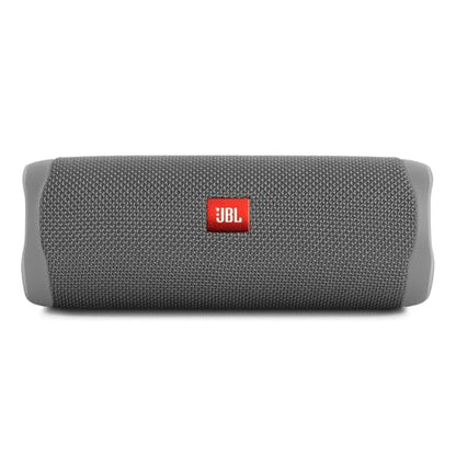 JBL FLIP 5, Waterproof Portable Bluetooth Speaker, Gray | Sounds better than ever, Bring the party anywhere, Make a splash with IPX7 waterproof design, A rainbow of colours - color: Gray