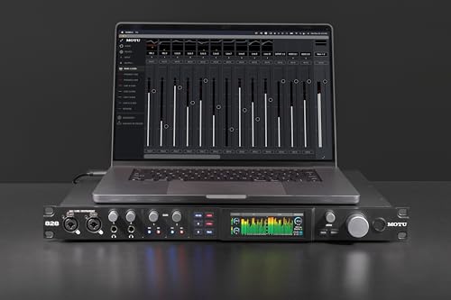 MOTU 828 28x32 USB3 audio interface for Mac, Windows and iOS with mixing and effects