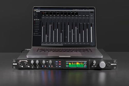 MOTU 828 28x32 USB3 audio interface for Mac, Windows and iOS with mixing and effects