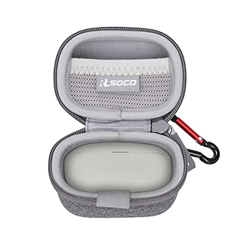 RLSOCO Carrying Case for Sony WF-1000XM4 Industry Leading Noise Canceling Truly Wireless Earbud Headphones - Grey (Case Only) - color: WF-1000XM4 Case Grey