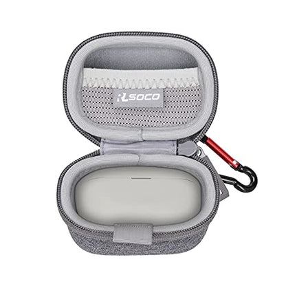 RLSOCO Carrying Case for Sony WF-1000XM4 Industry Leading Noise Canceling Truly Wireless Earbud Headphones - Grey (Case Only) - color: WF-1000XM4 Case Grey