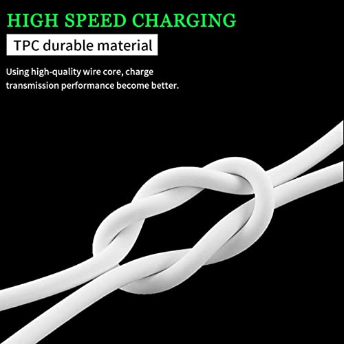 TOP-UP 4 in 1 Watch & Phone Charger Cable – Travel Essentials Multi Charging Cable for Apple Watch, iPhone, USB-C & Micro, Multi Device Charger Cord, 4FT
