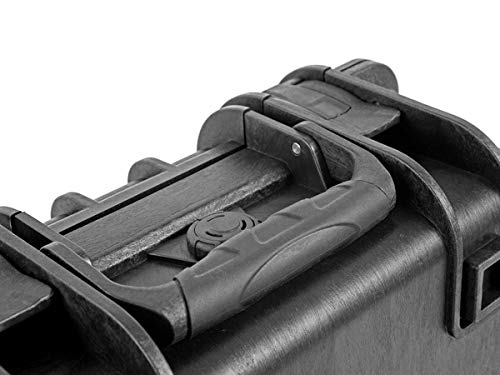 Monoprice Weatherproof/Shockproof Hard Case - IP67, Customizable Foam, 13" x 12" x 6", Black - Pure Outdoor Collection - color: Black, size: 8.9 Liter, style: Case