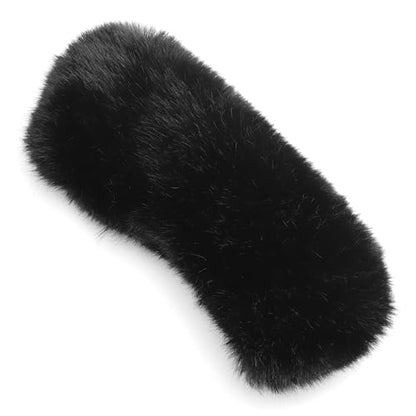 LEFXMOPHY MZH 400 Windscreen Replacement for SENNHEISER Professional MKE 400 Microphone MKE400 Mic Furry Wind Muff MZW400 Deadcat Cover